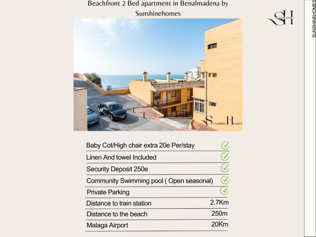 Beachside Retreat With Private Terrace เบนัลมาเดนา ภายนอก รูปภาพ